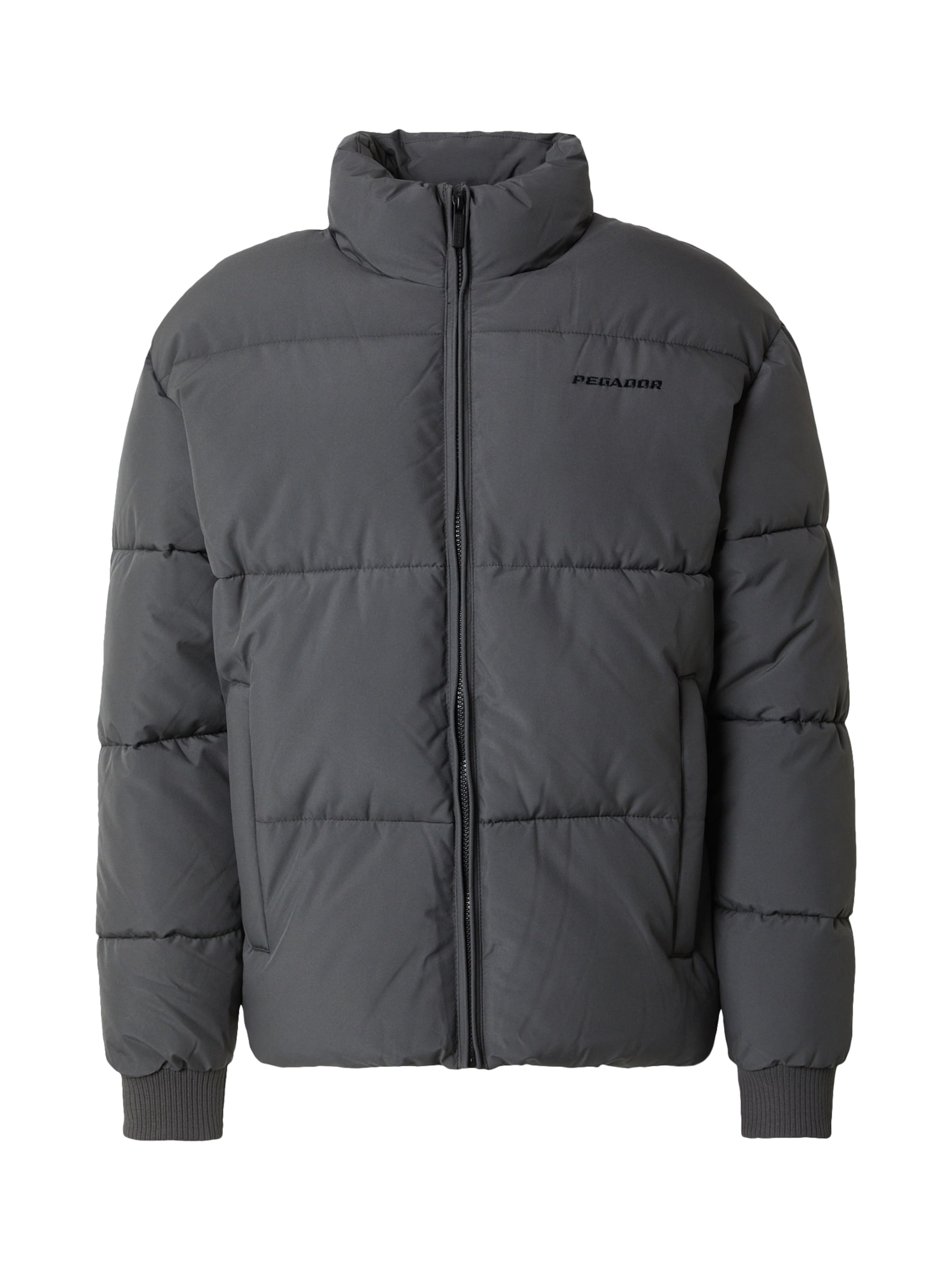 Pegador Зимняя куртка 'Solin' в Серый: спереди