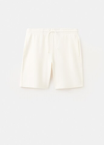 MANGO MAN Regular Pants 'Xavis' in White