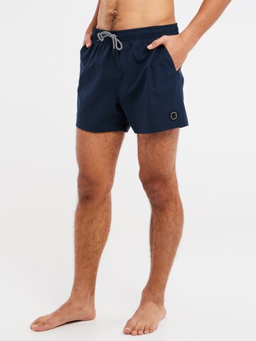 PROTEST Badeshorts 'PRTYESSINE' in Blau