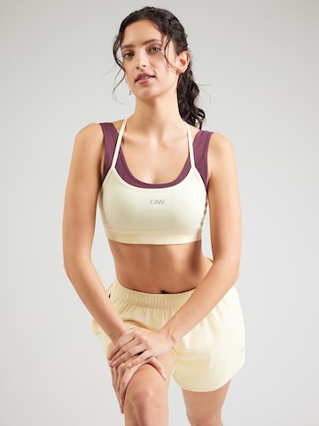 ICANIWILL Μπουστάκι Αθλητικό σουτιέν 'Mirage' σε μπεζ: μπροστά