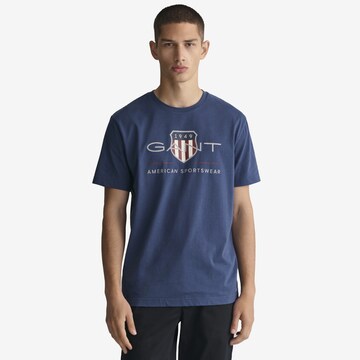 GANT T-Shirt in Blau: predná strana