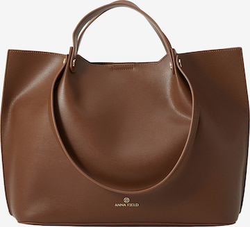 Anna Field Shopper 'H24632' - Hnedá: predná strana