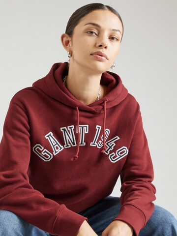 GANT Sweatshirt '1949' i rød