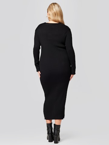 Rochie 'Christina' de la A LOT LESS pe negru