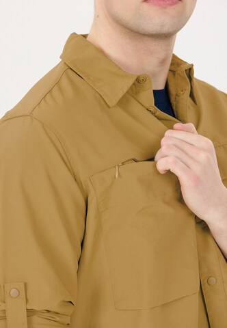 Whistler Regular Fit Funktionshemd 'Elm' in Gold