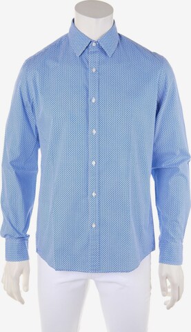 Michael Kors Button Up Shirt in M in Blue: front