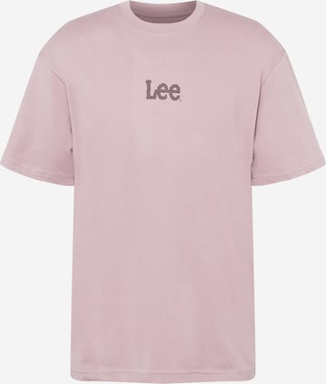 Lee Shirt in Lila: voorkant