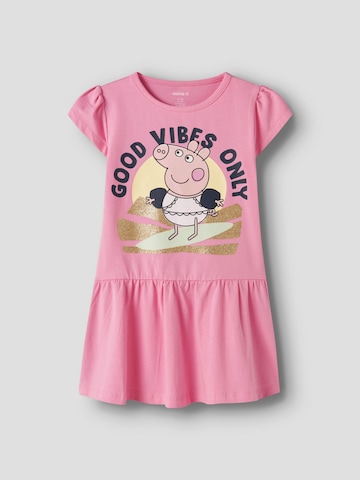 NAME IT Kjole 'Peppa Wutz' i pink