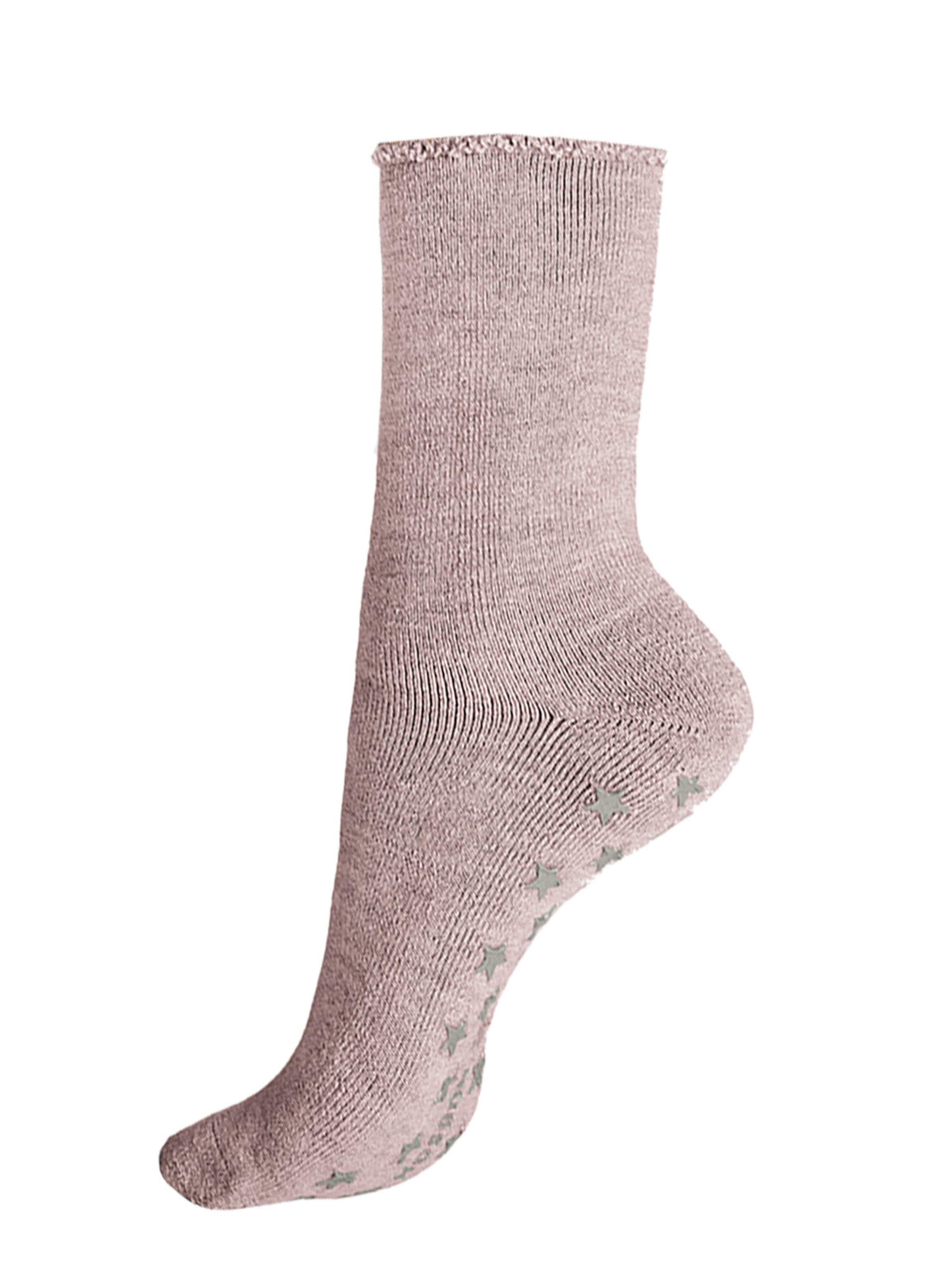 Hudson Socken 'Homepads' in Lila: Vorderseite