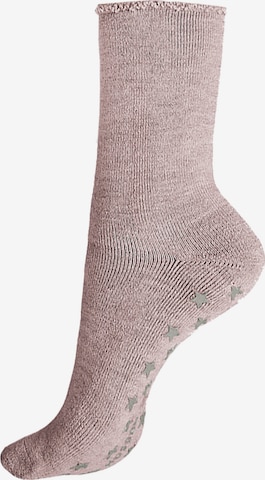 Hudson Socken 'Homepads' in Lila: Vorderseite