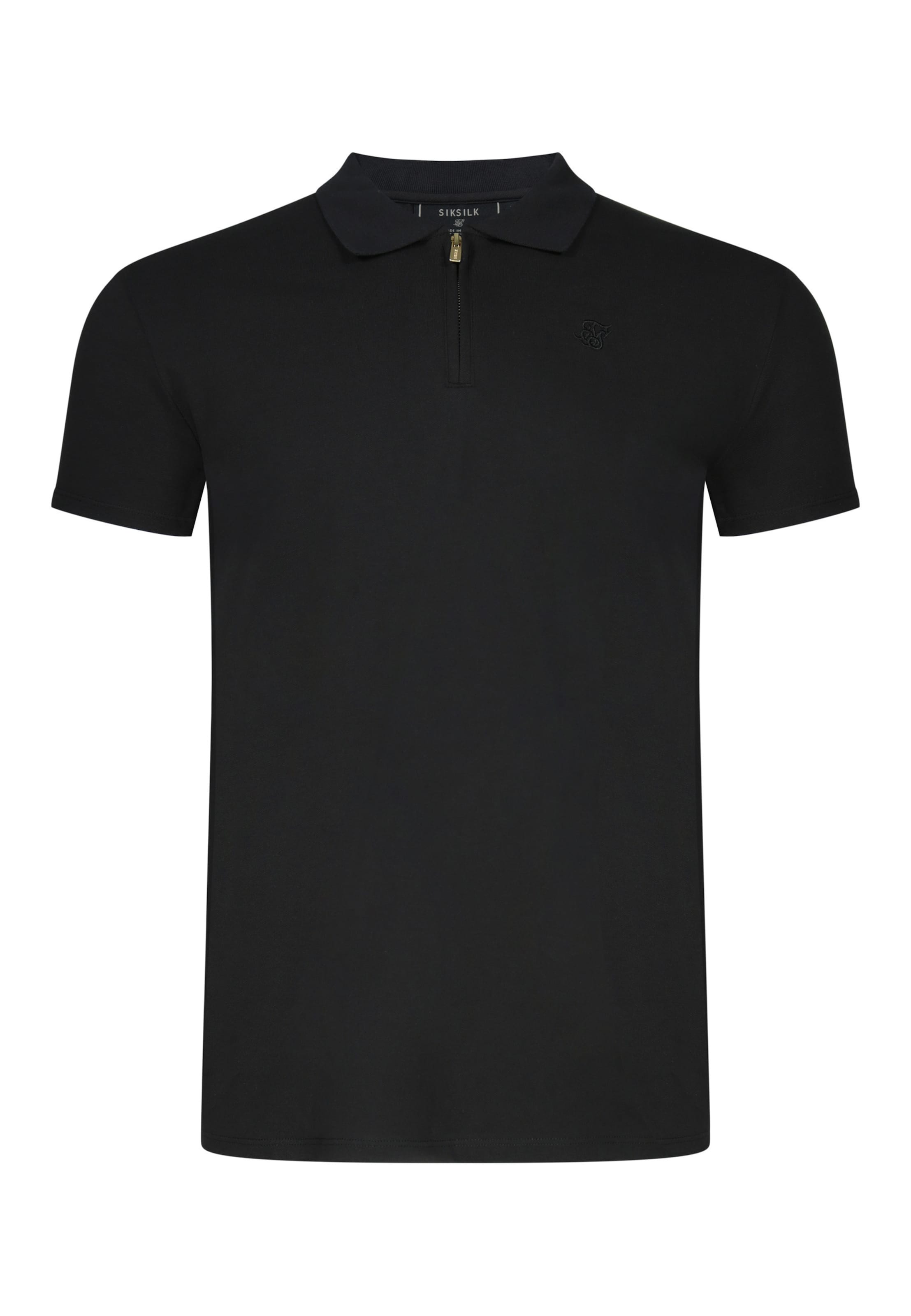 SikSilk Camisa em L em preto, Vista do artigo