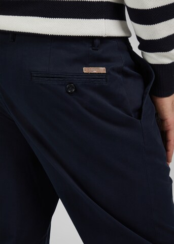 HECHTER PARIS Regular Chino trousers 'H-COLMAR' in Blue
