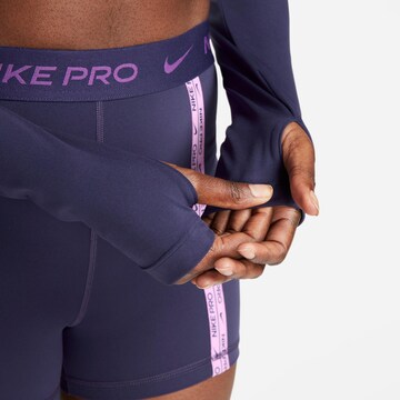 purpurinė NIKE Sportiniai marškinėliai 'Pro'