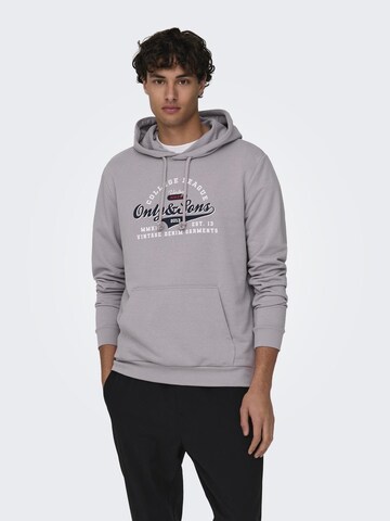 Only & Sons Sweatshirt 'ONSLenny' in Pink: front