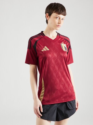 ADIDAS PERFORMANCE Спортивная майка 'Belgium 24 Home' в Красный: спереди