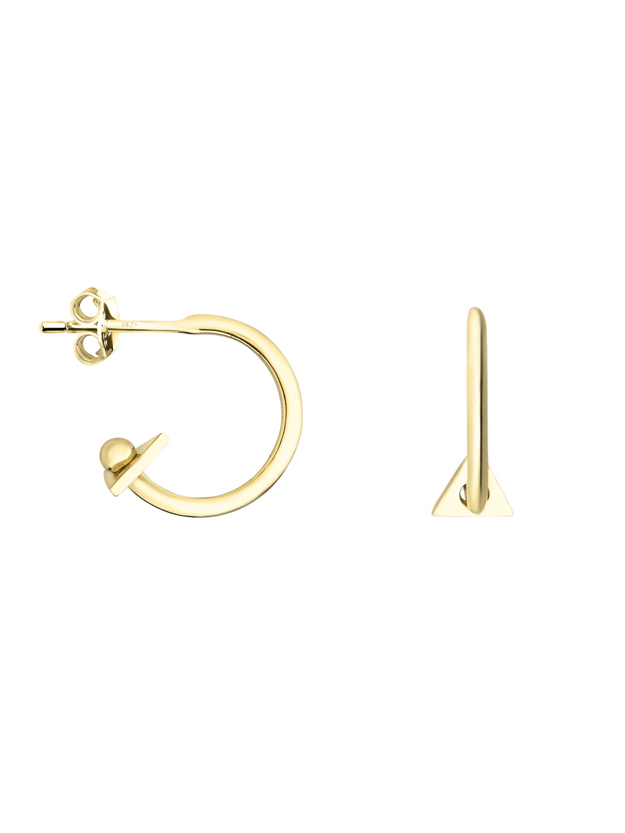 Sofia Milani Ohrringe‌‌‌‌‌ in Gold: Vorderseite