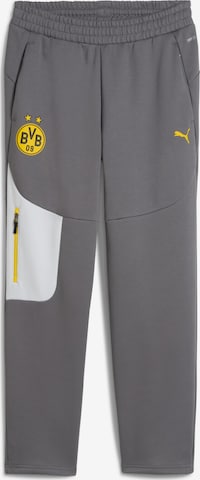 PUMA Sports trousers 'Borussia Dortmund' in Grey: front