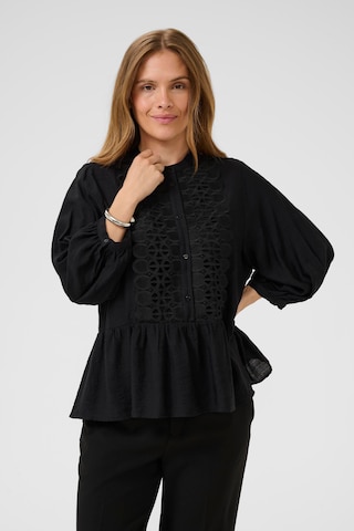 CULTURE Blouse 'Urta  ' in Black: front
