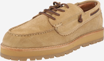 POMPEII - Zapatos con cordón 'BRISTOL' en marrón: frente