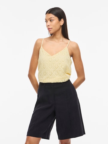 VILA Top 'VINusa' in Yellow: front