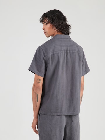 Only & Sons Comfort fit Button Up Shirt 'ONSVENTO' in Grey