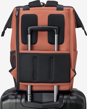 Delsey Paris Backpack 'Turenne' in Orange