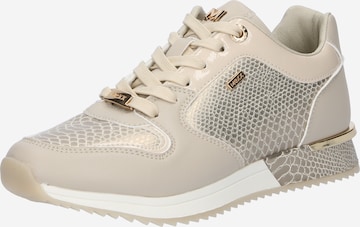 MEXX Platform trainers 'Fleur' in Beige: front