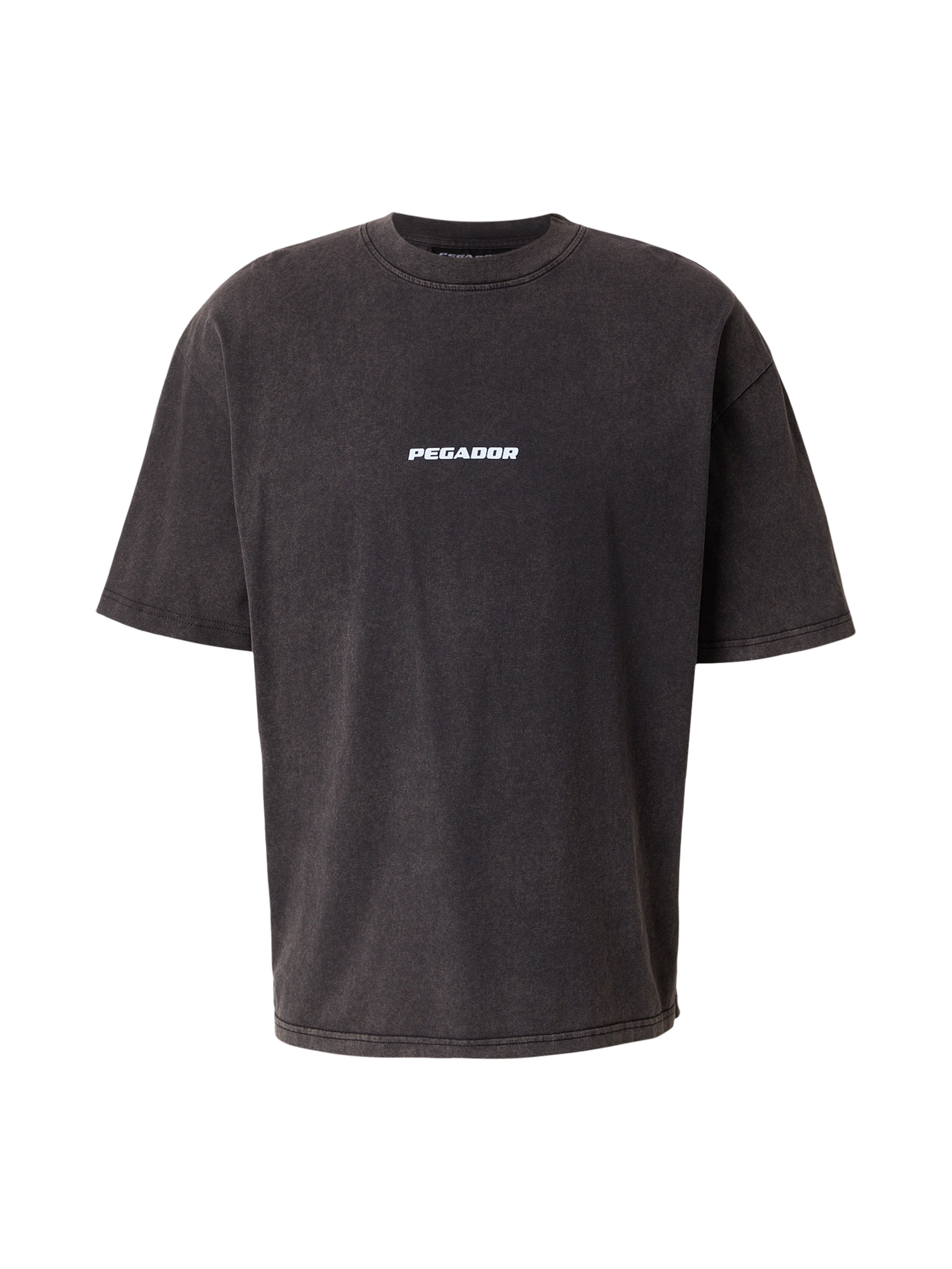 juoda Pegador Marškinėliai 'Colne': priekis