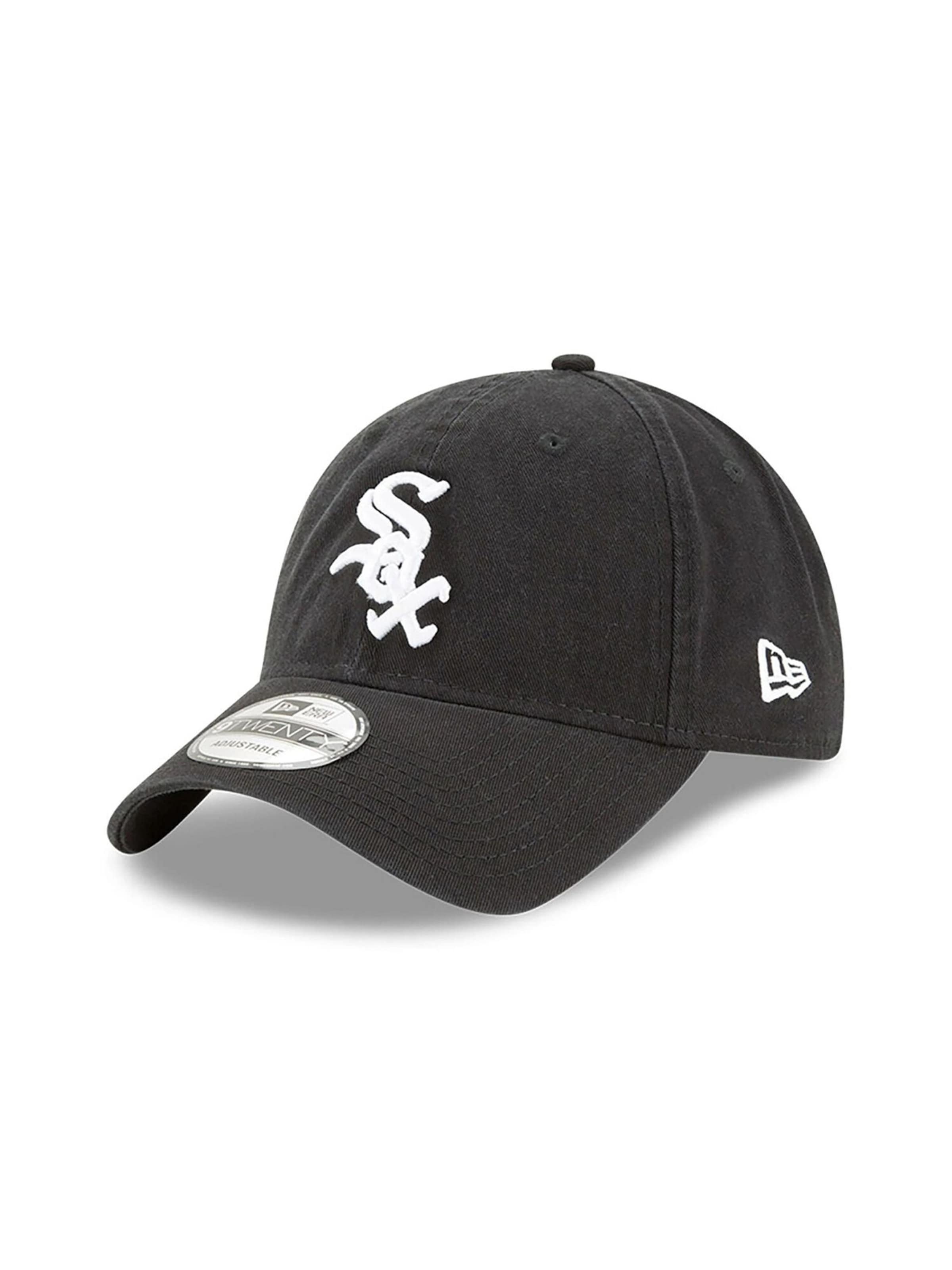 NEW ERA - Gorra deportiva '9TWENTY Chicago White Sox MLB Core Classic' en negro: frente
