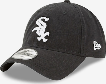NEW ERA Urhelulippalakki '9TWENTY Chicago White Sox MLB Core Classic' värissä musta: etupuoli