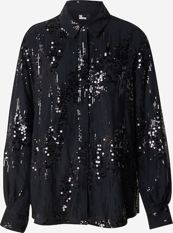 Chemisier The Kooples en noir : devant