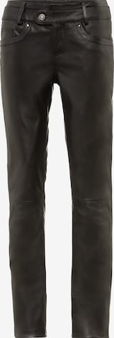 RICANO - Pantalón 'Triston-B' en negro: frente