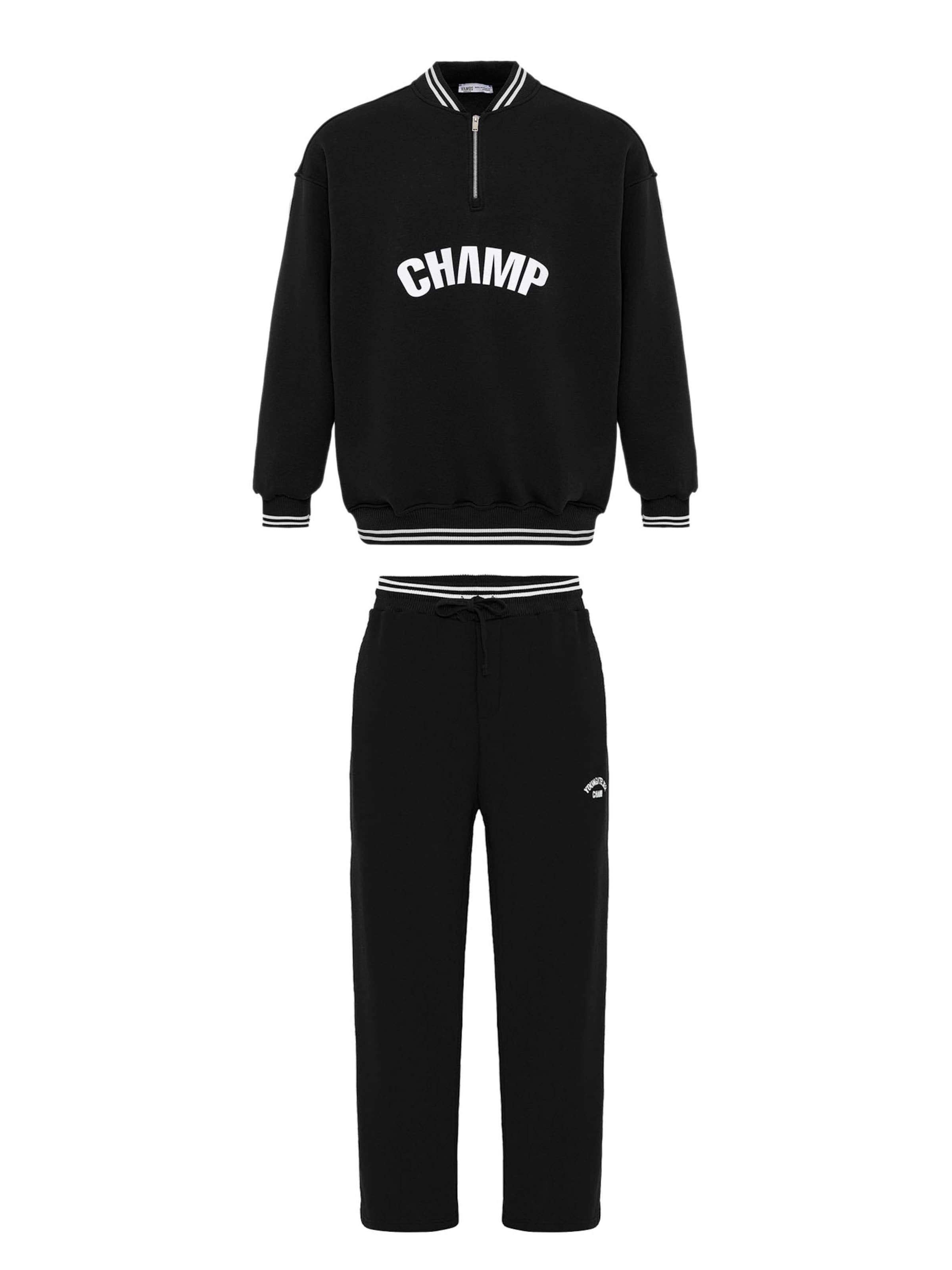 Tenue d'intérieur VAMOS CLO en noir : devant