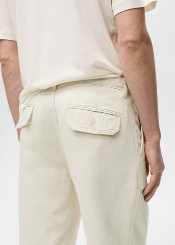 MANGO MAN Loosefit Jeans 'Lucas' in Beige