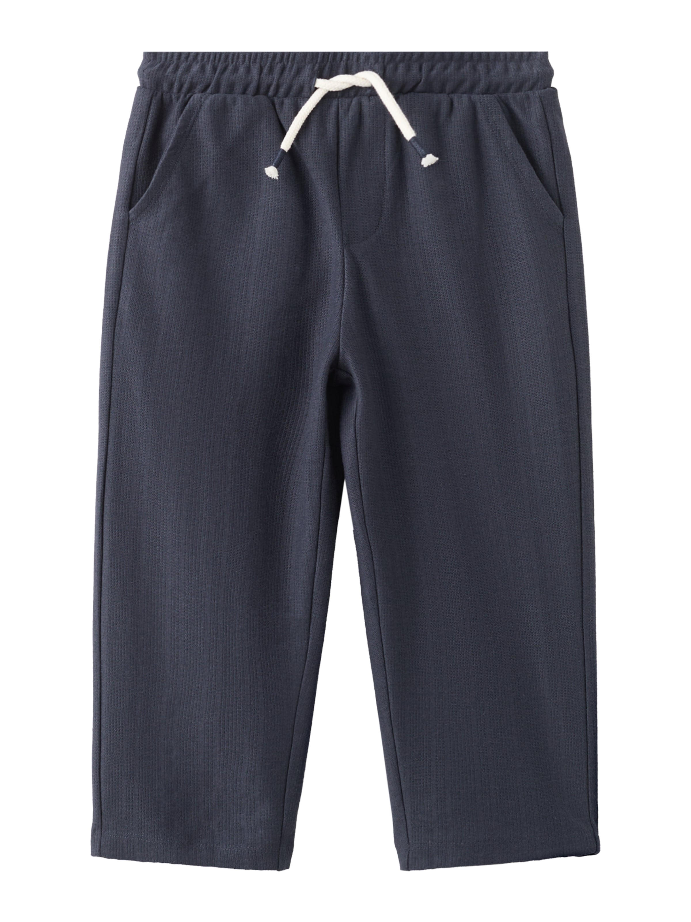 MANGO KIDS Normalny krój Spodnie 'MNAVYSET' w kolorze niebieski: przód