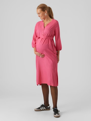 Robe 'Misty'' MAMALICIOUS en rose : devant