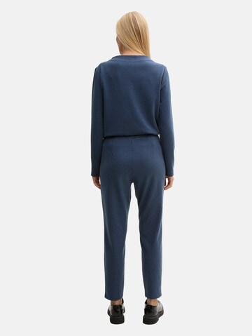 TOM TAILOR Tapered Broek in Blauw