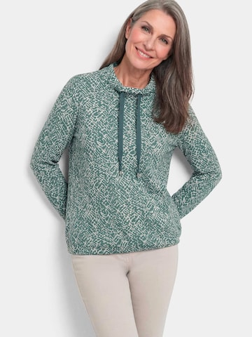 Sweat-shirt Goldner en vert : devant