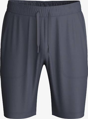 CALIDA Pyjamahose 'DEEPSLEEPWEAR Cooling' in Blau: Vorderseite