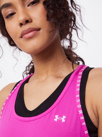 Haut de sport UNDER ARMOUR en rose