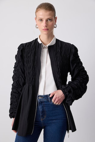Veste mi-saison Touche Prive en noir