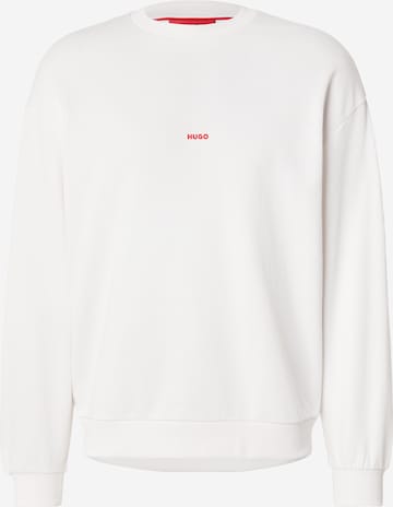 Sweat-shirt 'Dubraxo' HUGO en beige : devant