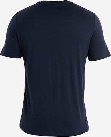 T-Shirt 'FirstSnowStr' ICEBREAKER en bleu