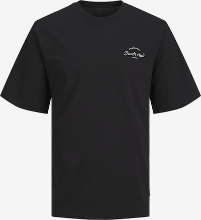 JACK & JONES Camisa em preto / branco, Vista do produto