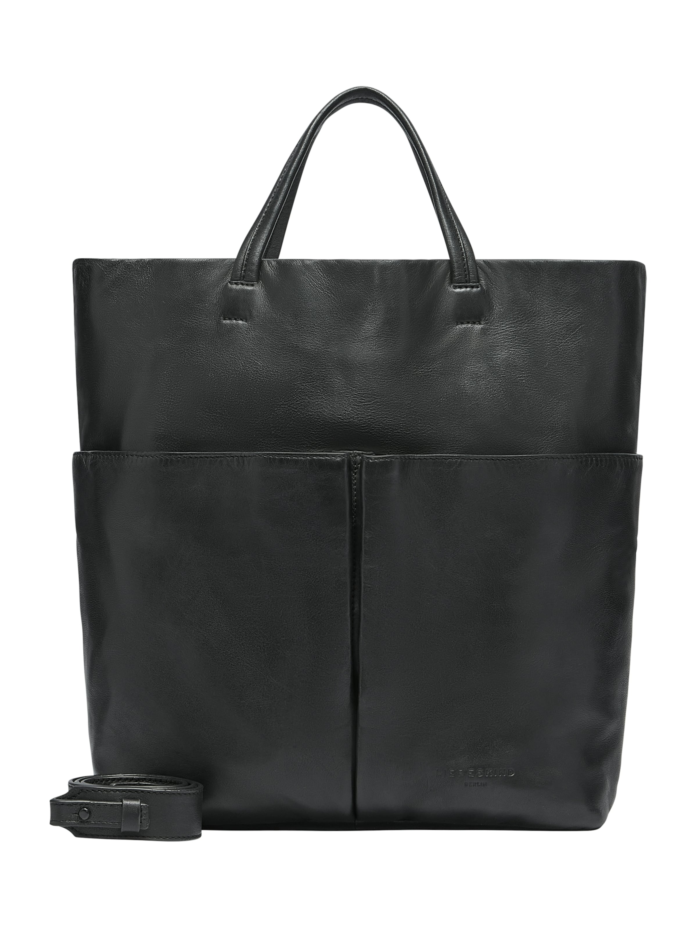 Cabas Liebeskind Berlin en noir : devant