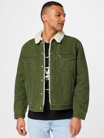 LEVI'S ® Övergångsjacka i grön: framsida