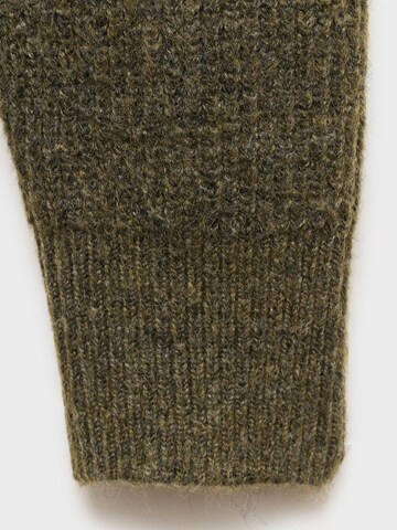 MANGO Strickjacke 'ERIZO' in Grün