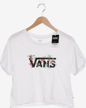 VANS T-Shirt L in Weiß: predná strana