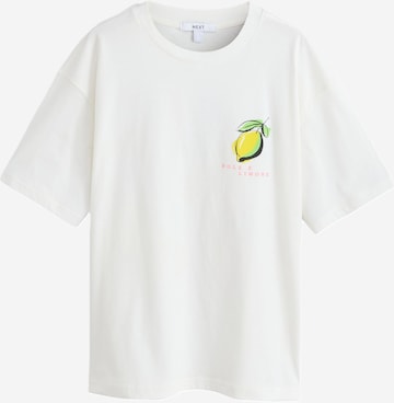 Next T-Shirt in Weiß: Vorderseite