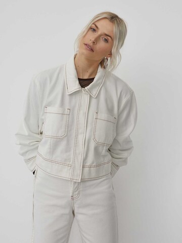 Veste mi-saison 'Jody' LeGer by Lena Gercke en blanc : devant